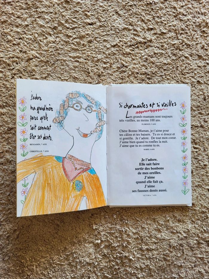 Livre "À ma chère grand' maman" d'Helen Exley, citations & dessins d’enfants - photo numéro 8
