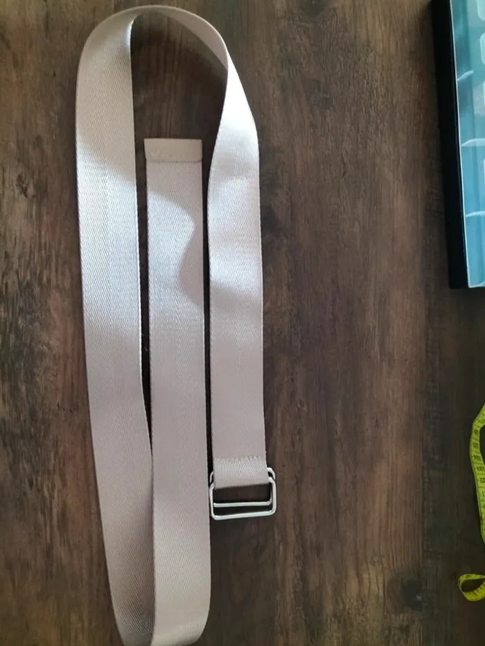 Ceinture rose beige