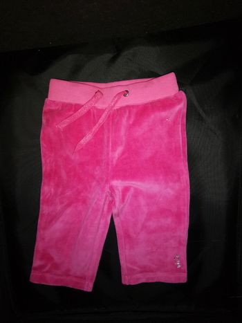 Pantalon velours rose 6 mois