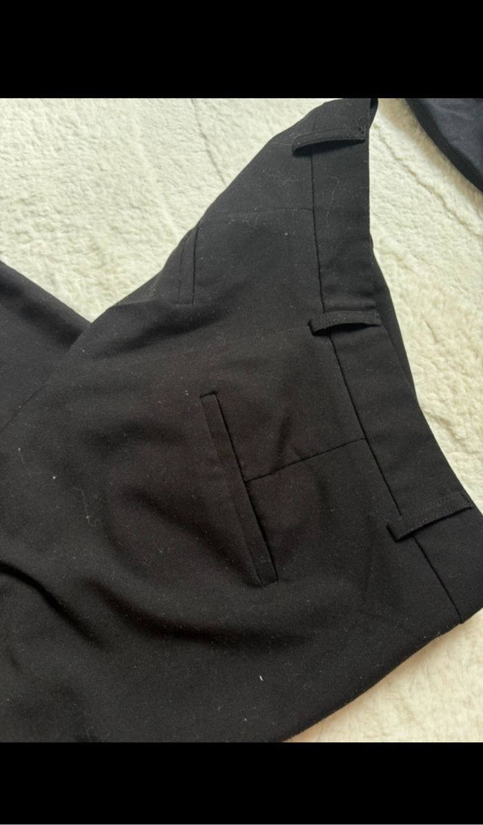 pantalon tailleur noir - photo numéro 3