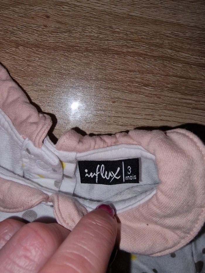 Lot de 2 tshirt manches longues 3 mois - photo numéro 3