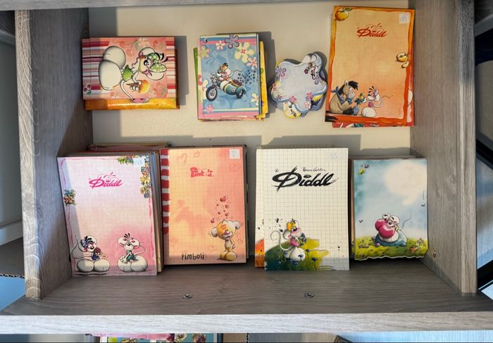 Lot de feuilles Diddl - photo numéro 5