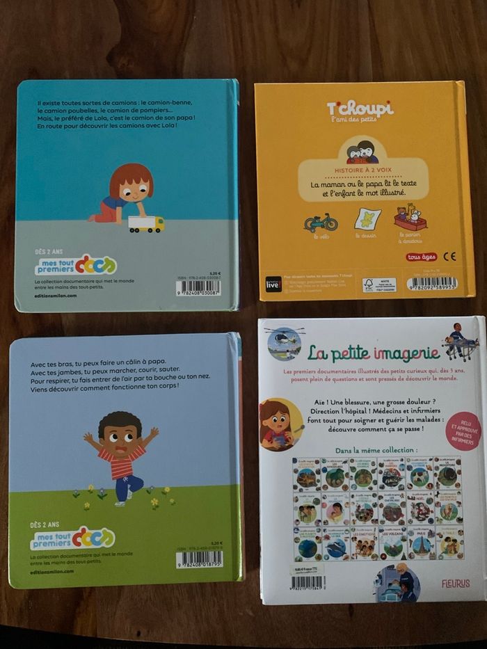 Lot de 4 livres enfant - photo numéro 2