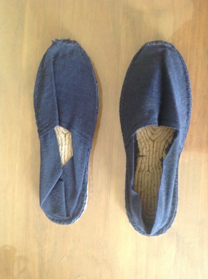 Espadrilles bleu jeans Pointure 36 NEUVES - photo numéro 2