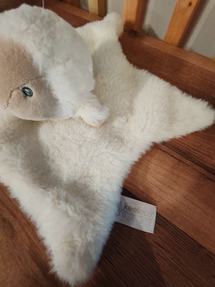 Mouton Keeleco blanc étoile tout doux - photo numéro 2