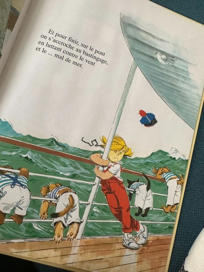 Livre rare La Croisière de Caroline bateau cigogne bd album collection ancien - photo numéro 5