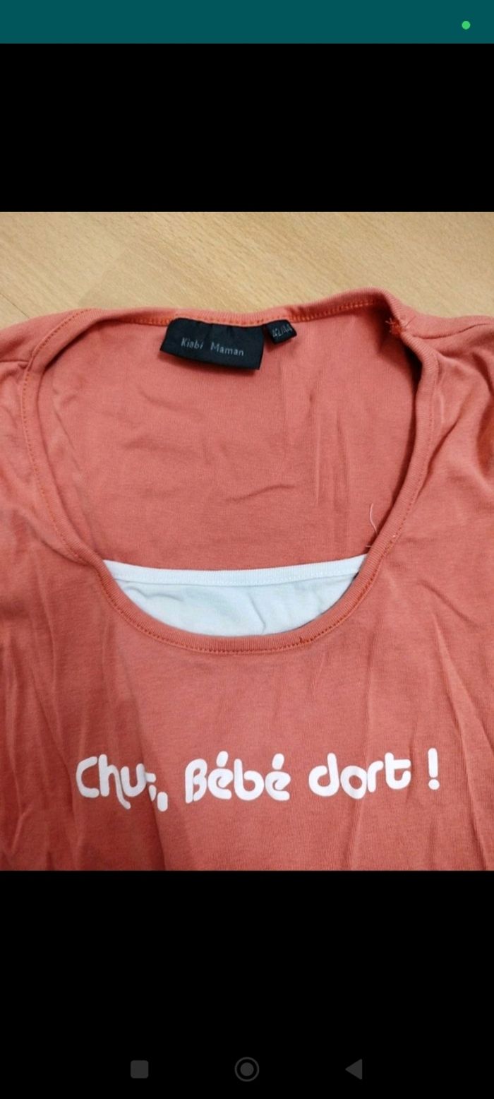 Lot de Tshirt manche longue grossesse - photo numéro 2
