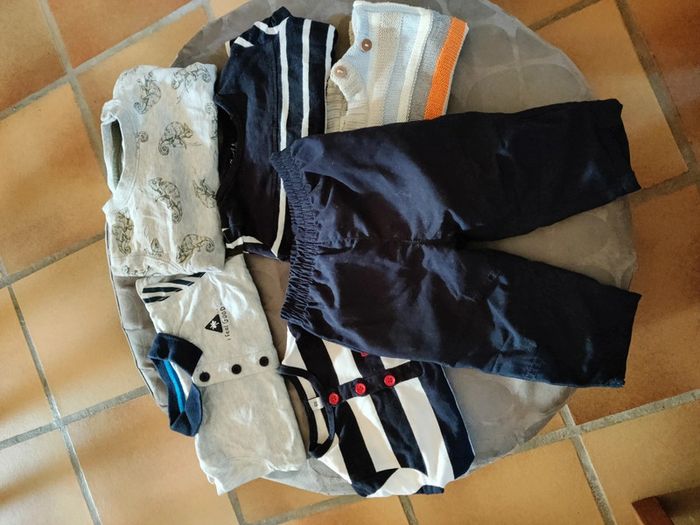 Lot vêtements hiver automne taille 6 mois - photo numéro 4