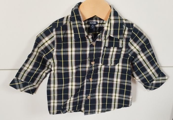 Chemise ML garçon 6 mois Kiabi