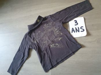 Maillot t-shirt sous pull 3ans garçon