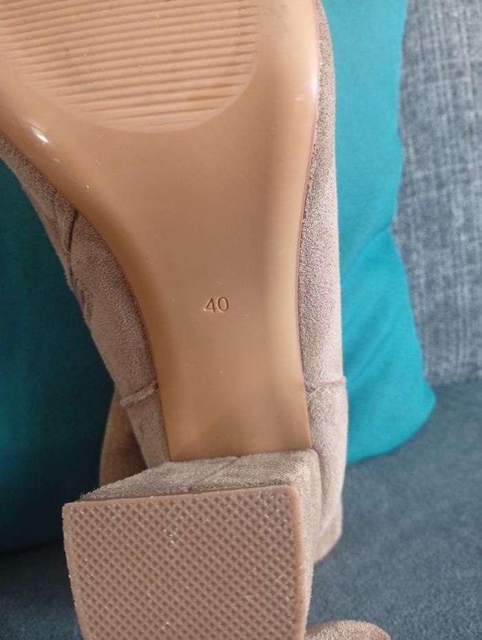 Bottines femme beige - photo numéro 7