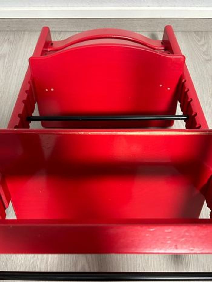 Chaise Tripp Trapp Stokke Rouge + patins - photo numéro 10