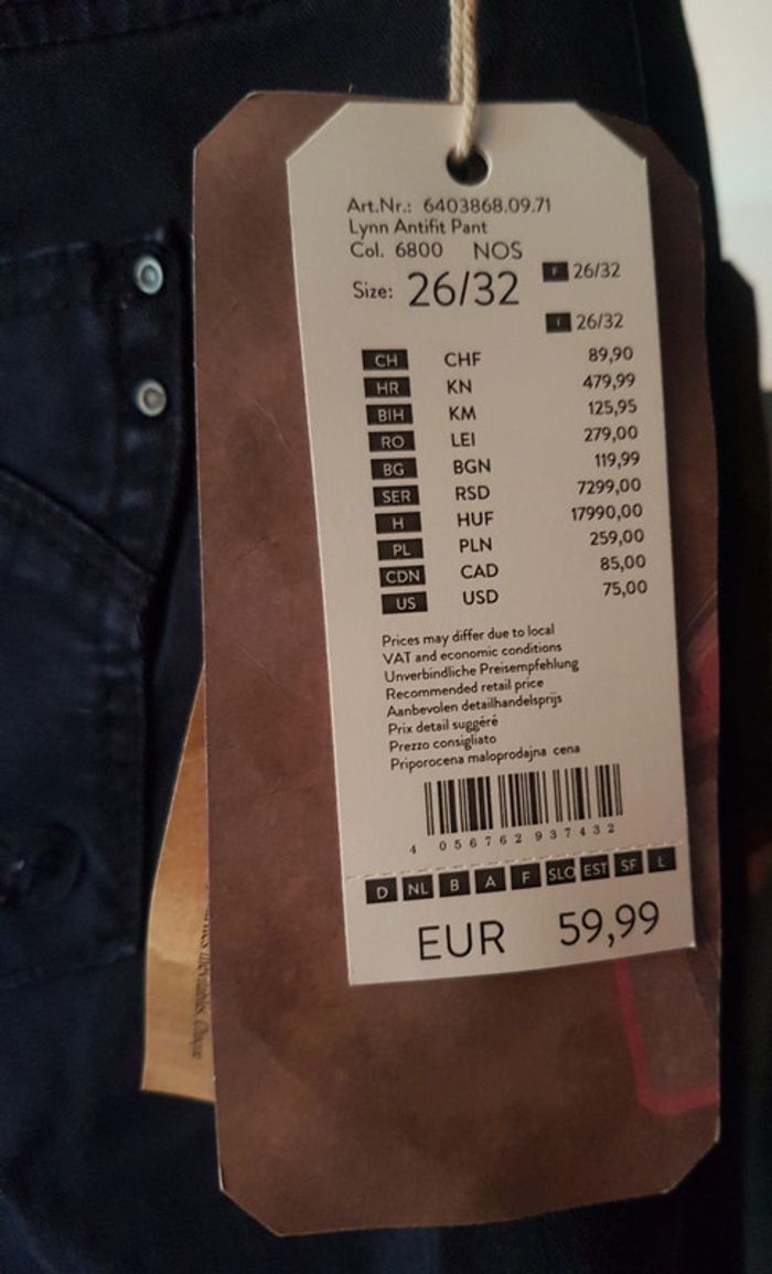 Pantalon Tom Tailor bleu neuf - photo numéro 4