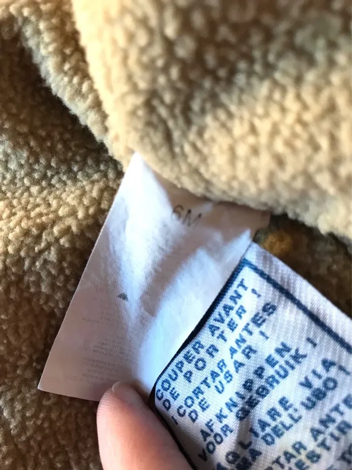 Veste à capuche bébé 6 mois fille - photo numéro 8