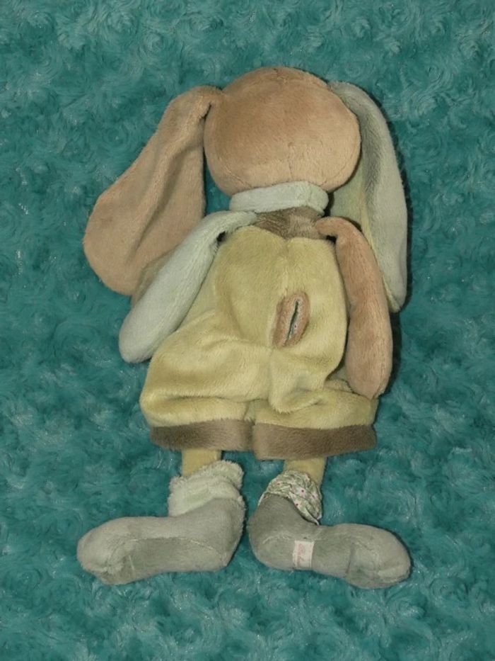 Doudou lapin Bukowski vert 🐰tbe - photo numéro 3