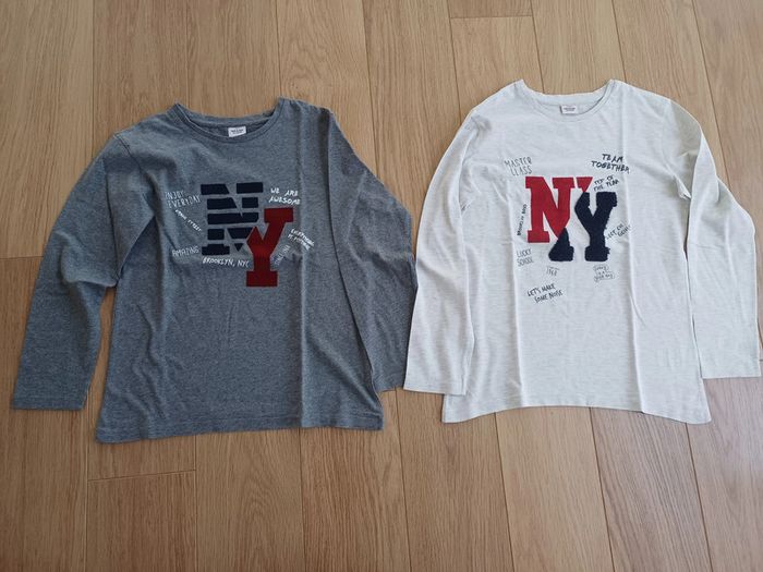 Lot de 9 tee-shirts à ML en 12 ans - photo numéro 5