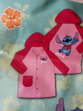 Imperméable Disney Stitch