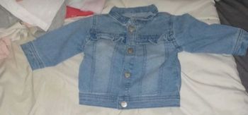 Veste en jean bébé fille