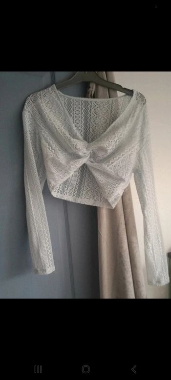 Petit haut bleu ciel