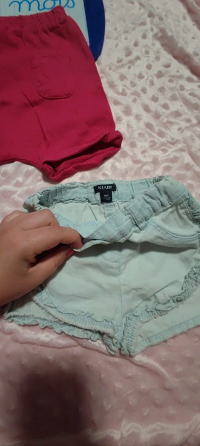 Lot 3 shorts Kiabi 18 mois - photo numéro 5