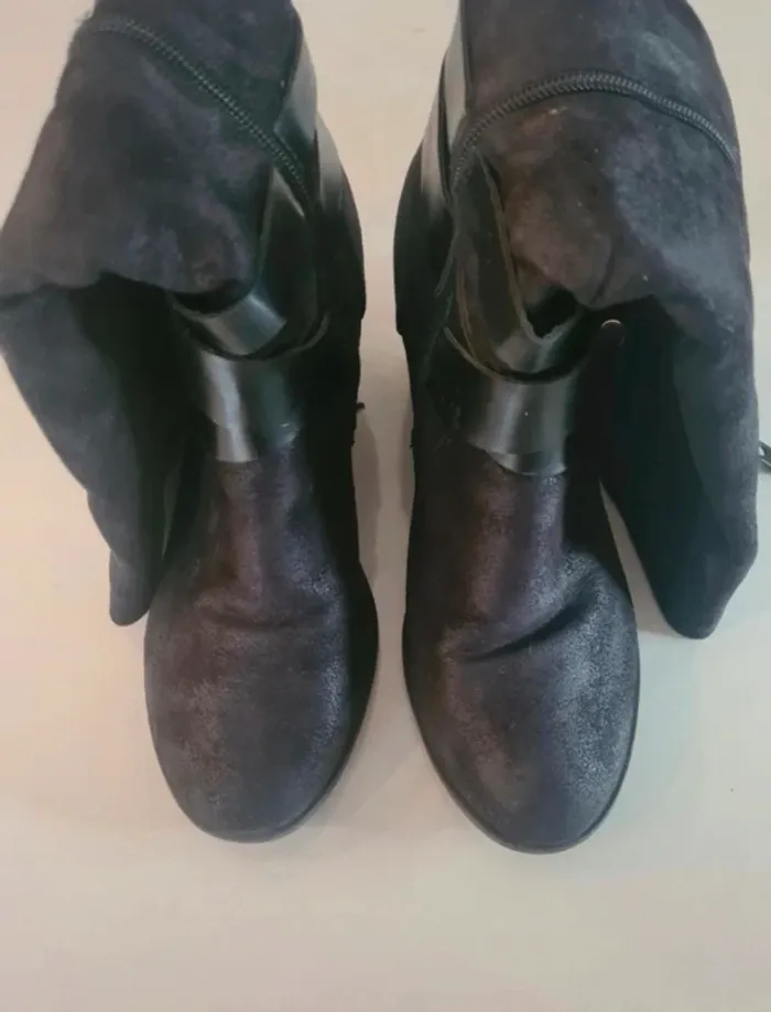 Jolies bottes zippées pointure 38 - photo numéro 5