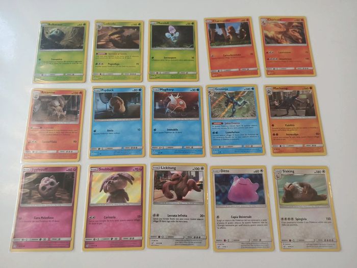 Lot De Cartes Pokémon Détective Pikachu - photo numéro 2