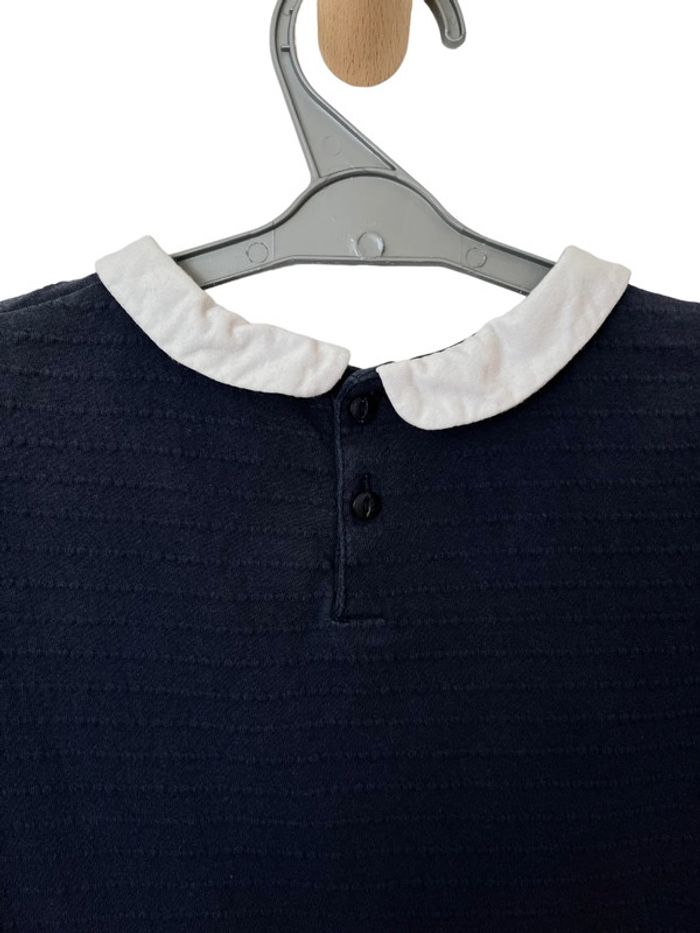 T-shirt manches courtes à col claudine - Okaïdi 6 ans - photo numéro 3