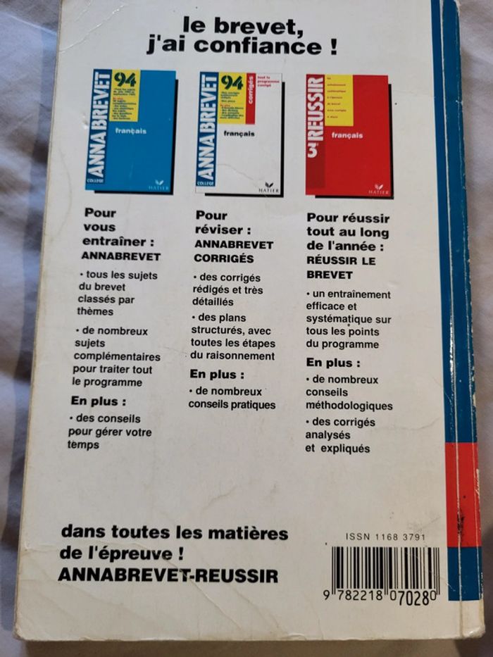 Anna brevet 94 Hatier Histoire Géographie Éducation civique - photo numéro 2