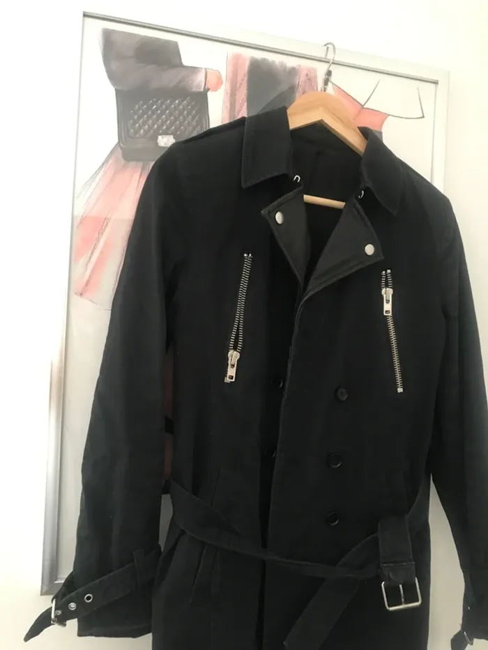 Trench noir The Kooples rock 36 - photo numéro 2