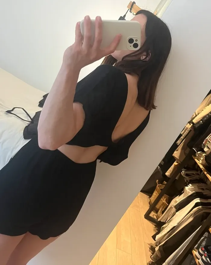 Combishort noire - photo numéro 2
