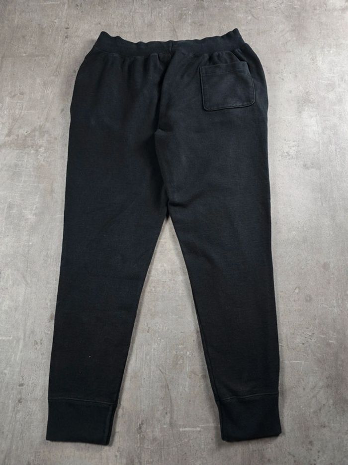 Pantalon jogging Champion vintage noir logo brodé rose taille Xl - photo numéro 7