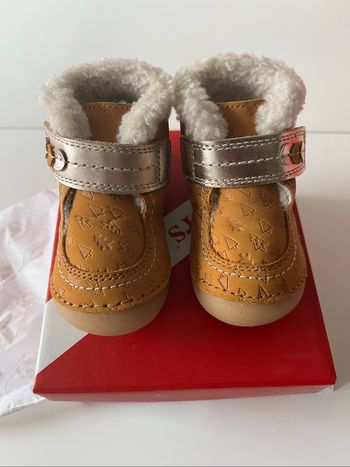 Bottine jaune or kickers