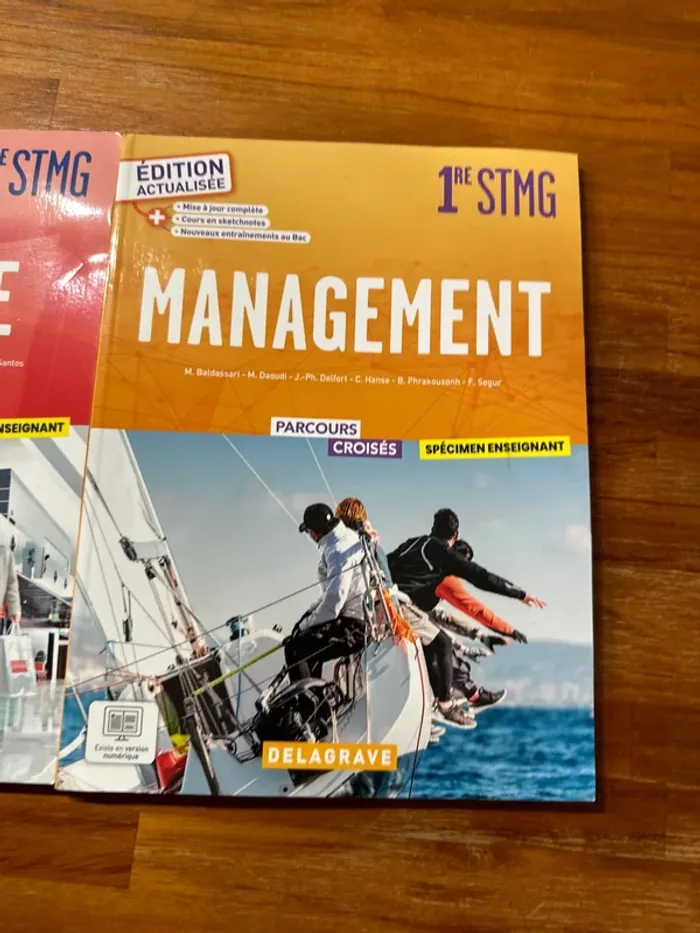 Lot de 2 livre 1re STMG économie et management - photo numéro 3