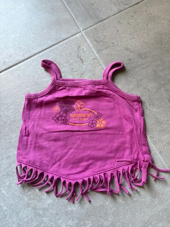 Top bébé filles 6 mois