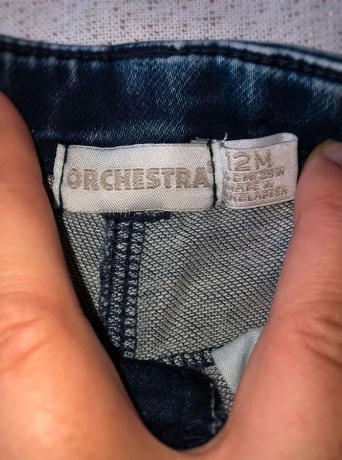 Jean Orchestra hyper stylé en parfait état taille 12 mois - photo numéro 2