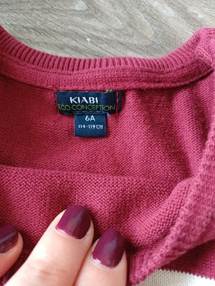 Robe pull Kiabi 6 ans - photo numéro 2