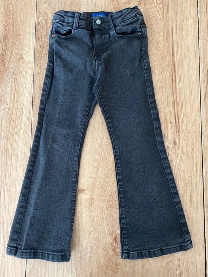 Jeans bas évasé okaidi 5 ans