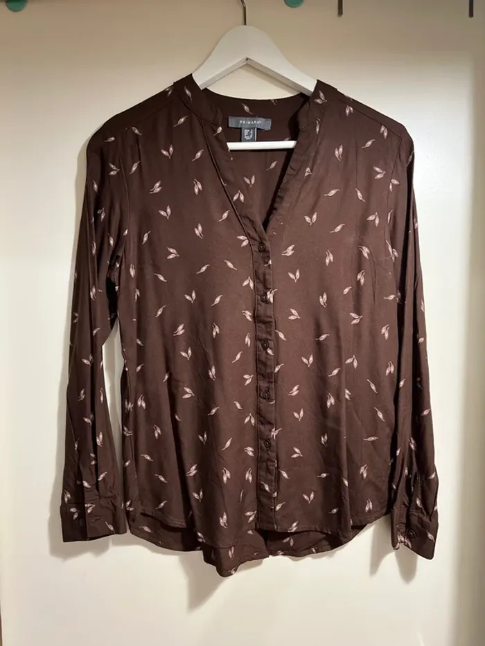 Chemise marron