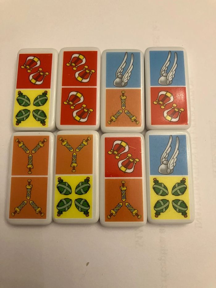 Lot 8 Dominos Astérix. Les Gaulois. - photo numéro 2