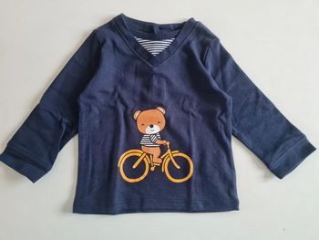 Tee shirt bleu marine