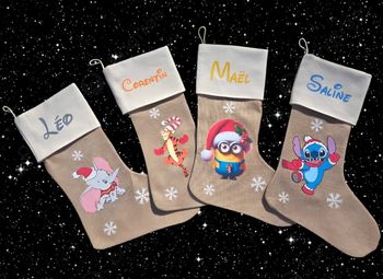 Chaussette de Noël personnalisée