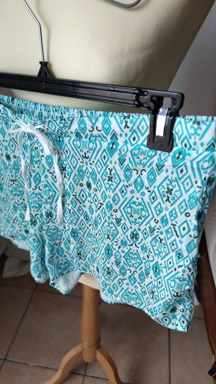 Short de nuit satin imprimé T46/48 - photo numéro 6