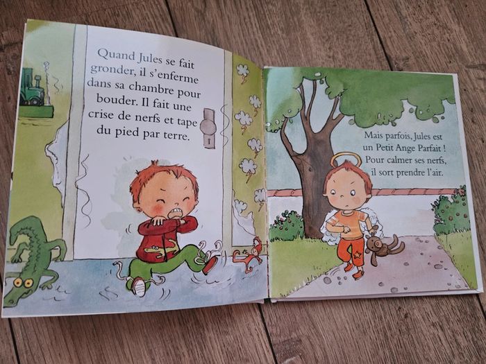 Livre Petit ange parfait "Jules fait des caprices" - photo numéro 4