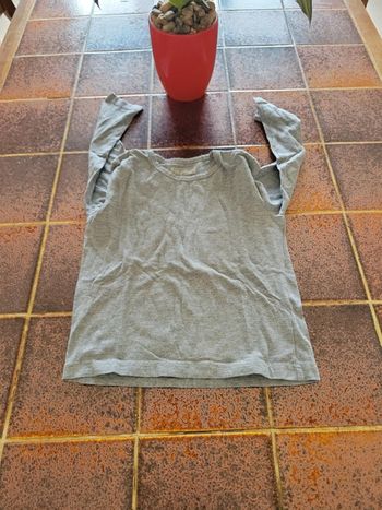 Tee shirt manches longues uni