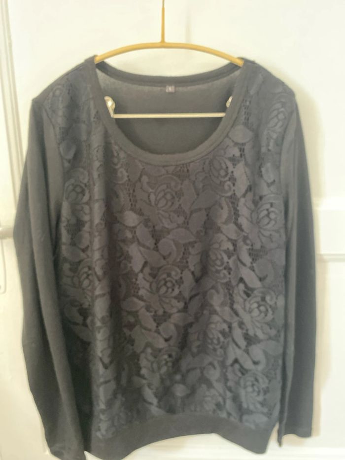 Pull dentelle - photo numéro 5