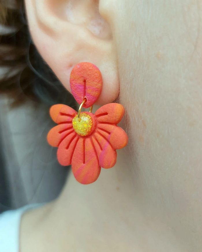 Boucles fleurs - photo numéro 2