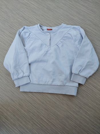 Pull violet fille taille 4 ans