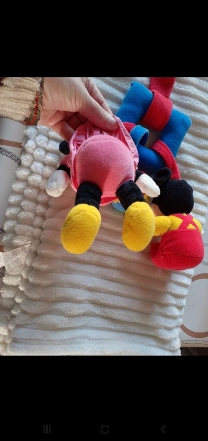 Jouet de lit bébé unisexe minnie mickey - photo numéro 7