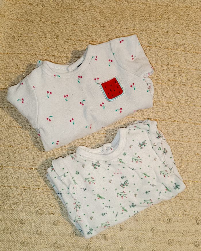 Lot 11 pyjama bébé fille 3 mois - photo numéro 7