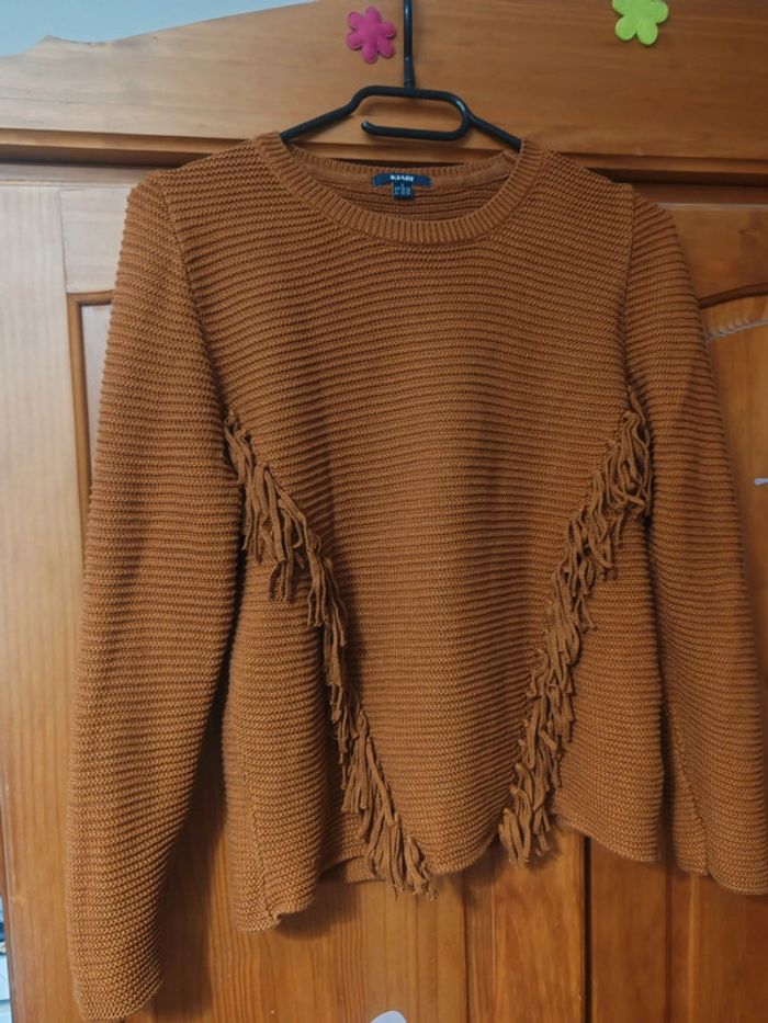 Pull léger à franges Kiabi